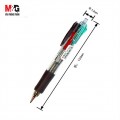 M&G ABP-80371 4色原子筆(紅,黑,藍,綠)(0.7mm)